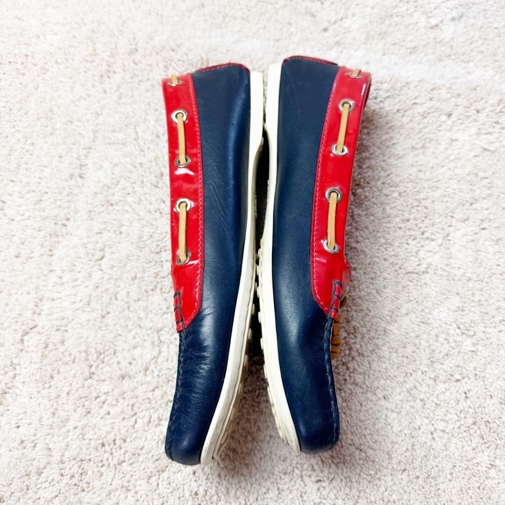 Tods Multicolored Leather Sailing Boat Shoes - Picture 2 of 8